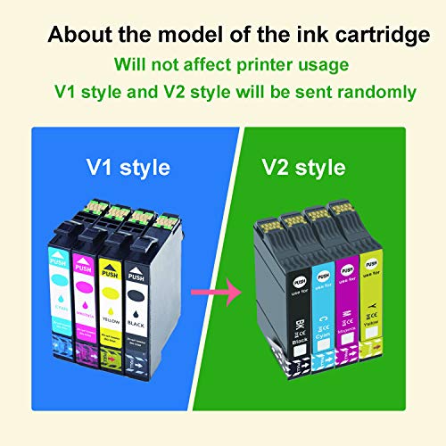 OGOUGUAN - Cartuchos de repuesto para Epson 603 XL, compatibles con Epson Expression Home XP-2100, XP-4100, XP-3100, XP-2105, XP-3105, XP-4105, WorkForce WF-2830, WF-2850, WF-2810,WF-2835 (5 unidades)