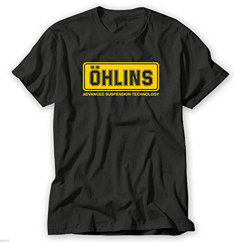 Ohlins Vintage T Shirt tee Shock Suspension T Shirt Black M
