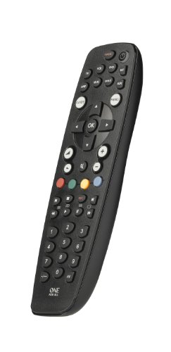 One For All URC2981 OFA8 - Control remoto universal para 8 aparatos (TV, TDT, DVD/Blu-ray, Multimedia y Audio), Negro