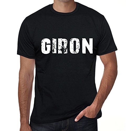 One in the City Giron Hombre Camiseta Negro Regalo De Cumpleaños 00553