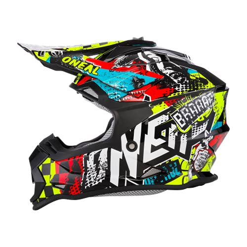 Oneal 2SRS Youth Helmet Wild Multi L (53/54 cm) Casco, Adultos Unisex