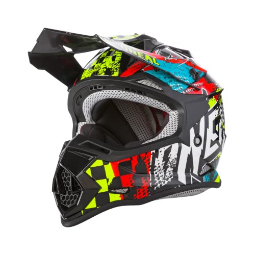 Oneal 2SRS Youth Helmet Wild Multi L (53/54 cm) Casco, Adultos Unisex