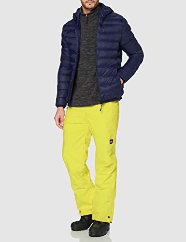 O'NEILL Hammer Pantalones para Nieve, Hombre, Amarillo Veneno, L