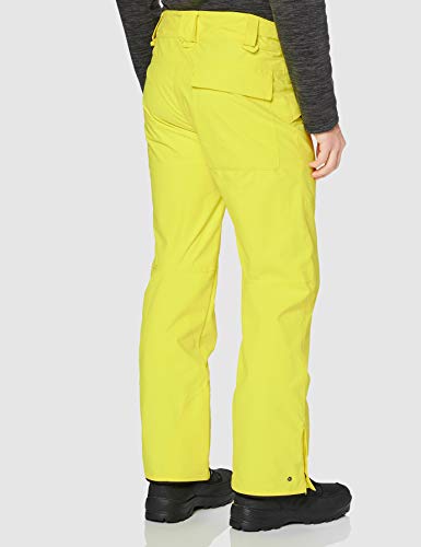 O'NEILL Hammer Pantalones para Nieve, Hombre, Amarillo Veneno, L