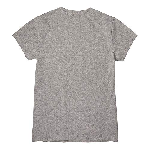 O'Neill Lg All Year Ss T-shirt, Camiseta para Niñas, Gris (8001 Silver Melee), 128