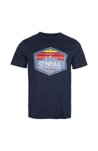 O'NEILL Mtn Horizon SS T-Shirt Camiseta, Hombre, 5056 Ink Blue, Regular