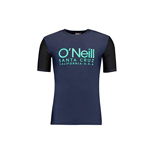 O'Neill Pm Cali S/Slv Skins, Camiseta para Hombre, Azul (5204 Scale), L
