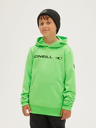 O'NEILL Rutile Hooded Fleece Skifleece Langarmshirt Ski Funktionsshirt Camiseta, Color Verde, 164-176 para Niños