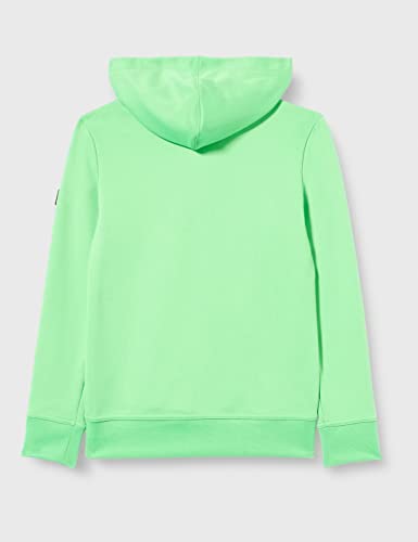 O'NEILL Rutile Hooded Fleece Skifleece Langarmshirt Ski Funktionsshirt Camiseta, Color Verde, 164-176 para Niños