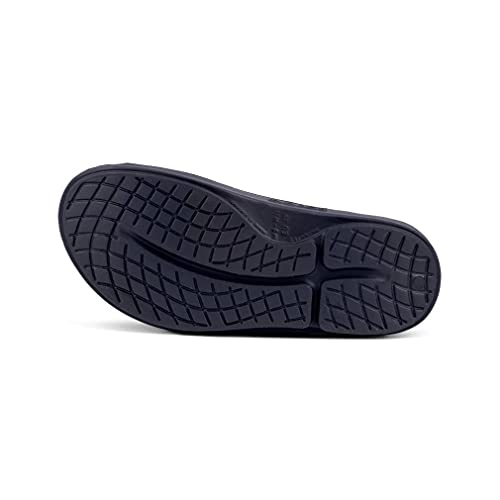 OOFOS OOahh Sport Slide Sandal, Azul, color, talla 45 EU