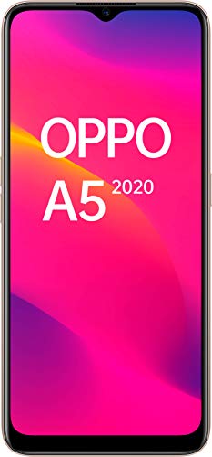 OPPO A5 2020 – Pantalla de 6.5" (HD+, 3 GB/ 64 GB, Snapdragon 665, 5.000 mAh, cámara trasera 12 Mpx + 8 Mpx (gran angular) + 2 Mpx + 2 Mpx, Android 9) Blanco [Versión ES/PT]