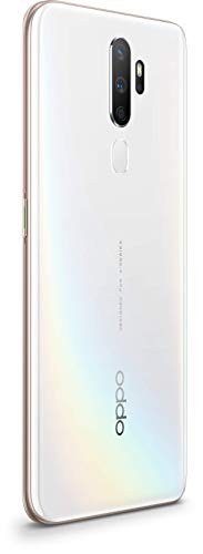 OPPO A5 2020 – Pantalla de 6.5" (HD+, 3 GB/ 64 GB, Snapdragon 665, 5.000 mAh, cámara trasera 12 Mpx + 8 Mpx (gran angular) + 2 Mpx + 2 Mpx, Android 9) Blanco [Versión ES/PT]
