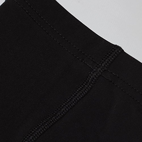 OPTIMUM - Calentadores de Brazos de Ciclismo para Hombre Negro Negro Talla:Small