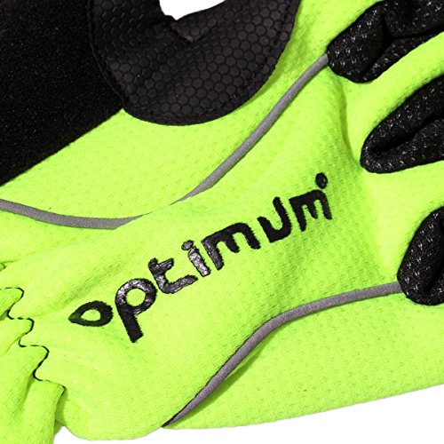 Optimum - Guantes de ciclismo para chico verde verde Talla:XXS