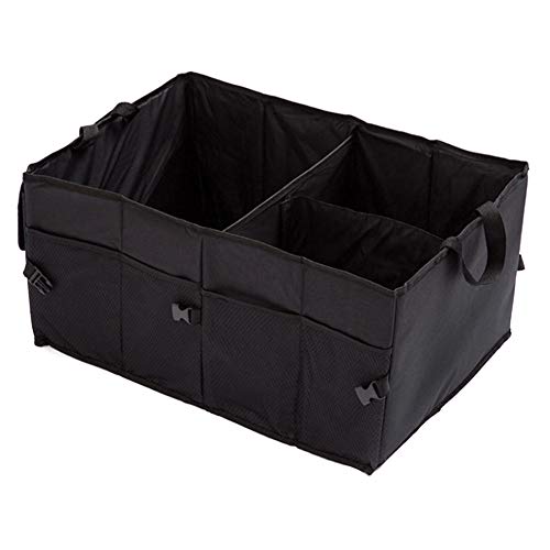 Organizador de Maletero para Coche, Trpambvia Caja Plegable para Maletero del Coche Impermeable Organizador de maletero con Asas Portátil Organizador de maletero para coches todocaminos y camiones