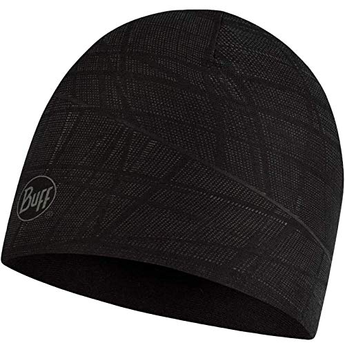 Original Buff Microfiber Reversible Hat Embers Black Gorro, Unisex Adulto, Talla única