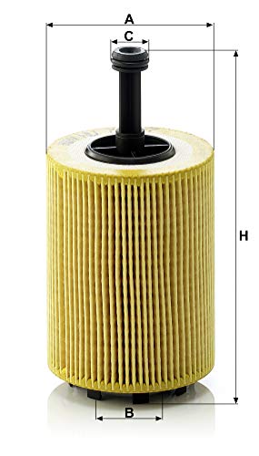 Original MANN-FILTER Filtro de aceite HU 719/7 X – evotop – Para automóviles y vehículos de utilidad