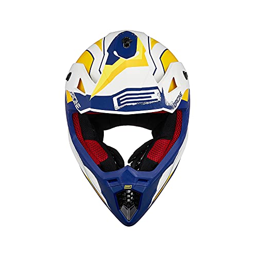 Origine Casco de Motocross, Casco Integral para Motocicleta Todoterreno, Aprobado por ECE 22-05, para Protecciones de Casco para Descenso MTB Quad Enduro ATV