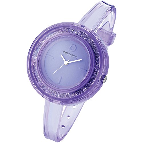 Orologio OPS Objects Donna Moving con Cristalli Viola OPSPW-394