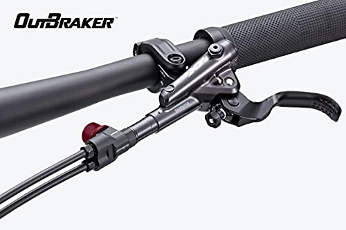 Outbraker Booster Brake Splitter Pro Edition | Sistema de Frenado Combinado (Distribuidor de Freno) y Potenciador de Frenado para Freno Hidráulico MTB Shimano/Sram/Tektro/Hayes de Bicicleta