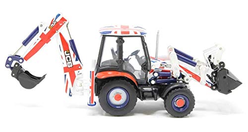 Oxford JCB 3CX Eco Backhoe Loader - Union Jack