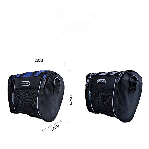 OYHN Bolsa para Cuadro de Bici Bolsa para Manillar Impermeable Listo para Vestir Bolsa para Bicicleta Nailon Bolsa para Bicicleta Bolsa de Ciclismo Ciclismo Bicicleta, B