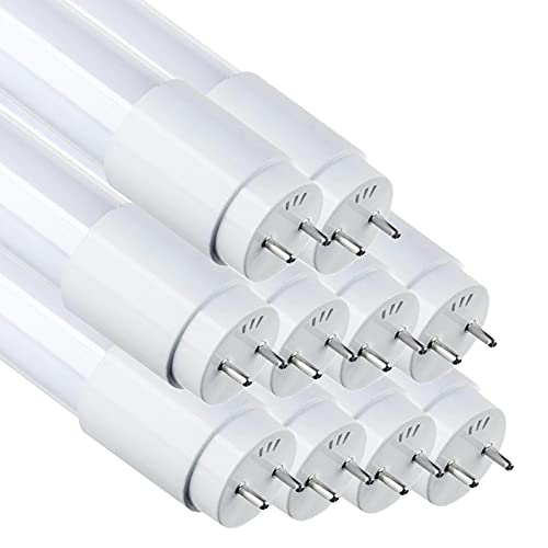 Pack 10x Tubo de LED 360 grados, 120cm. Color Blanco Frio (6500K). Standard T8 G13-18w - 1800 lumenes.