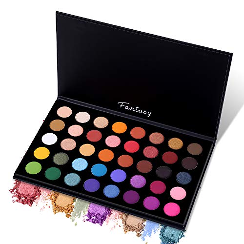 Paleta de sombras de ojos de colores Contorno de maquillaje Paleta de sombras de ojos metálicas Maquillaje Brillo mate 40 colores Altamente pigmentado Profesional Cálido Bronce natural Neutro ahumado