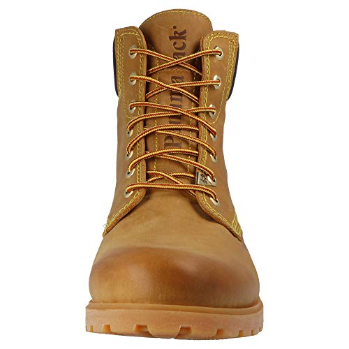 Panama Jack Panama 03 C1 - Náuticos de cuero hombre, color amarillo, talla 40