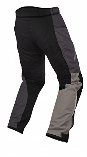 Pantalones de motocicletas Alpinestars, Andes Drystar, mujer hombre, Alpinestar, Gray Black, 36" (XL)