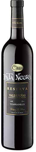 Pata Negra Reserva Vino Tinto D.O Valdepeñas - Caja de 6 Botellas x 750 ml