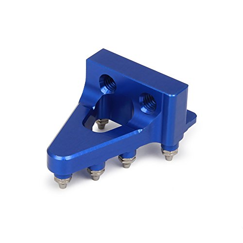 Pedal Freno Moto,Pedal de Freno Trasero Moto Universal CNC Aluminio Freno Trasero Pedales para K.T.M EXC XC SX SMC-Azul