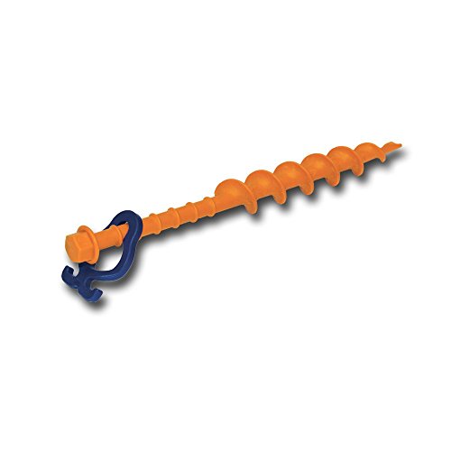 Peg Peggy PP99 Accesorios con Stop y Fix Go toldos, Orange, Set of 16