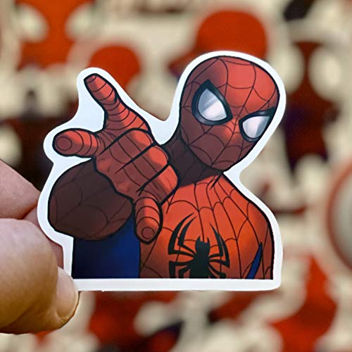 Pegatina Spiderman Pegatinas de Vinilo Paquete de Pegatinas para Laptop Skateboard Equipaje Calcomanía Graffiti Parches Pegatinas a granel (35PCS)