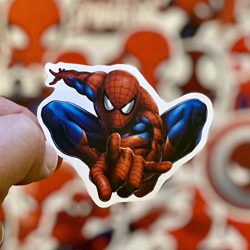 Pegatina Spiderman Pegatinas de Vinilo Paquete de Pegatinas para Laptop Skateboard Equipaje Calcomanía Graffiti Parches Pegatinas a granel (35PCS)