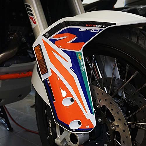 Pegatinas 3D Protecciones Protectores de Horquilla compatibles con KTM 1290 Super Adventure R 2021