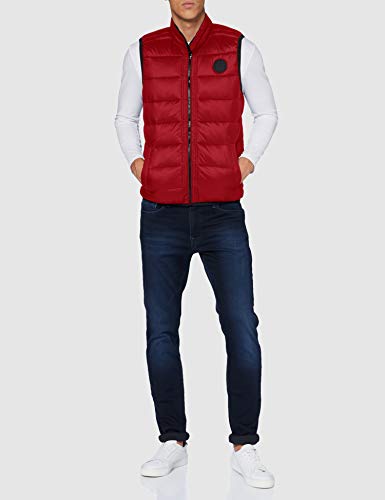 Pepe Jeans KEATS Parka para Hombre, Rojo (287), Medium