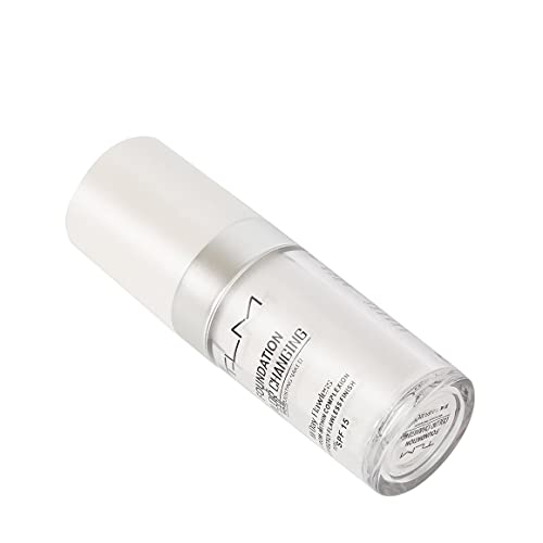 Persdico para TLM Impecable Que Cambia de Color cálido Tono de Piel Base de Maquillaje Base de Maquillaje líquido hidratante para Rostro Desnudo Corrector para Mujeres