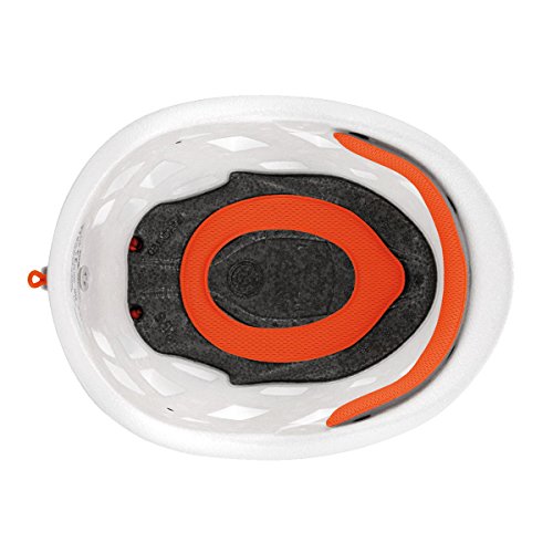 PETZL Sirocco Protección para la Cabeza, Unisex-Adultos, Blanco y Naranja, Talla Media/Grande