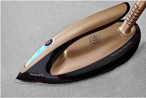 Philips gc9682/80 Perfect Care Elite Plus plancha al vapor, dynamiq Sensor, 8 bar, 1.8 L, 2700 W, Cobre/Negro