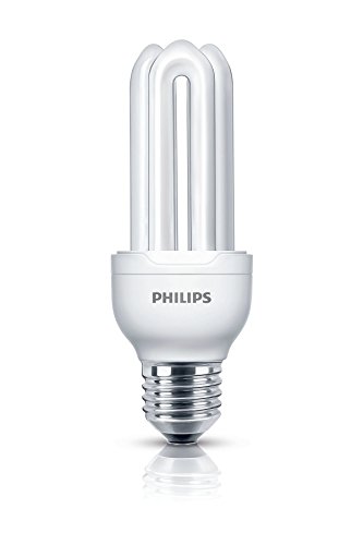 Philips genie bombilla de tubo de bajo consumo 872790082739200 - Lámpara (14w, 62w, stick, a, 220 - 240v, 100 ma) plata, color blanco
