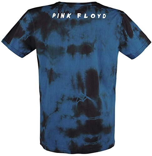 Pink Floyd Pulse Eye Hombre Camiseta Azul/Negro L, 100% algodón, Regular
