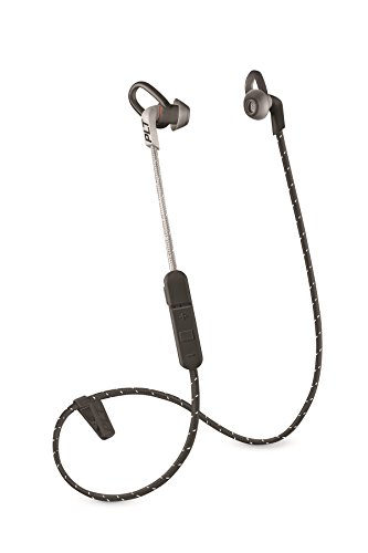 Plantronics Back Beat fit 305 Auriculares (intraaural, Dentro de oído, Banda para Cuello, 50-20000 hz, 105 db, 3%, 1,3 cm), Negro, Gris