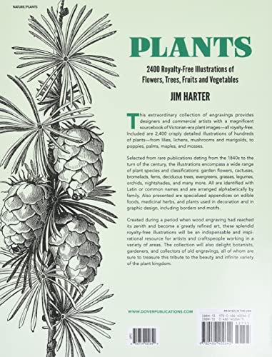 Plants: 2400 Designs (Dover Pictorial Archive)