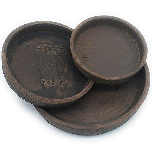 Plato cubremaceta de 17 cm x 5 cm