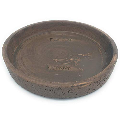 Plato cubremaceta de 17 cm x 5 cm