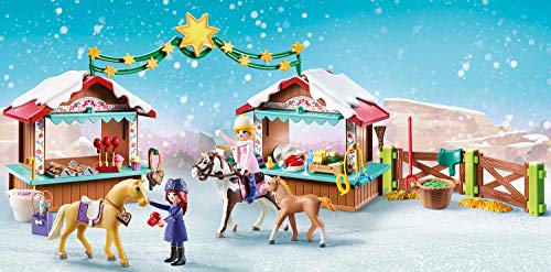 PLAYMOBIL DreamWorks Spirit 70395 Navidad en Miradero, A Partir de 4 Años
