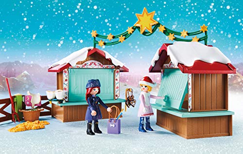 PLAYMOBIL DreamWorks Spirit 70395 Navidad en Miradero, A Partir de 4 Años