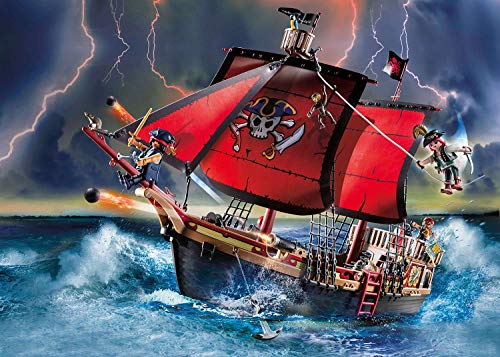 Playmobil Pirates 70411 Playset Barco Pirata Calavera, A partir de 5 años [Exclusivo]