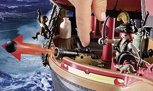 Playmobil Pirates 70411 Playset Barco Pirata Calavera, A partir de 5 años [Exclusivo]